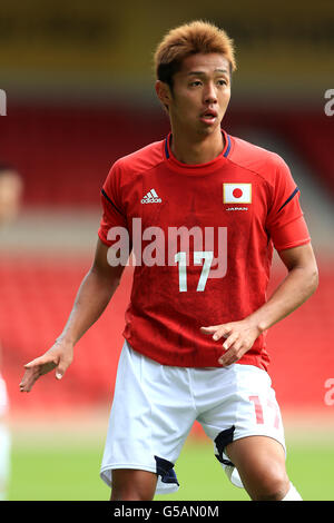 Fußball - unter 23 Internationale Freundschaften - Japan - Mexiko - City Ground. Hiroshi Kiyotake, Japan Stockfoto