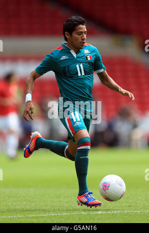 Fußball - unter 23 Internationale Freundschaften - Japan - Mexiko - City Ground. Javier Aquino, Mexiko Stockfoto