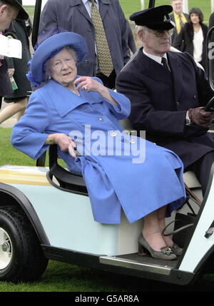 Ascot-Königin-Mutter Stockfoto