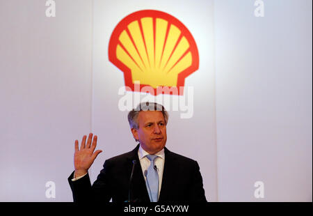 Ben van Beurden, CEO der Royal Dutch Shell plc. Stockfoto