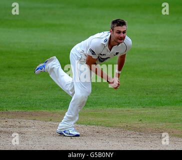 Cricket - LV= County Championship - Division One - Day One Warwickshire / Sussex - Edgbaston. Sussex's Luke Wright Stockfoto