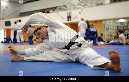 Olympia - Team GB Judo Kader Photocall - Judo Performance Institute Stockfoto