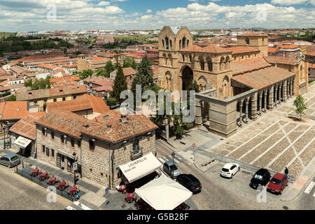 Basilika San Vicente, Ávila, Kastilien und León, Spanien. Stockfoto