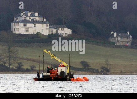 Coniston Water 'Bluebird' Erholung Stockfoto