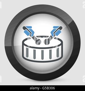 Trommel-Symbol Stock Vektor