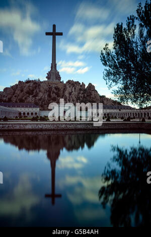 Valle de Los Caídos, San Lorenzo de El Escorial, Madrid, Spanien Stockfoto