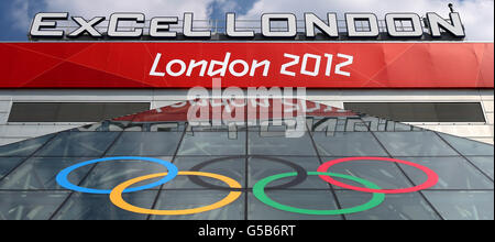 Londoner Olympia - Pre-Games Activity - Mittwoch Stockfoto