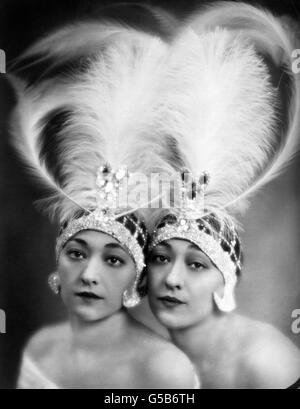 Vaudeville Tänzer - "Dolly Sisters" - NewYork Stockfoto