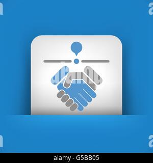 Stimmen Standort-Symbol Stock Vektor