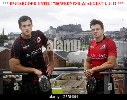 Rugby-Union - Edinburgh 2012 Kit Launch - Murrayfield Stadion Stockfoto