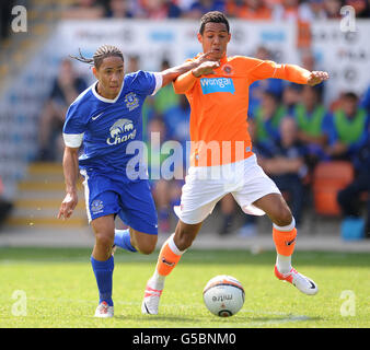 Fußball - Keith südlichen Testimonial - Blackpool V Everton - Bloomfield Road Stockfoto