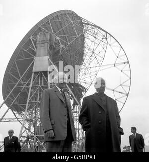 Wissenschaft und Technologie - Jodrell Bank Stockfoto