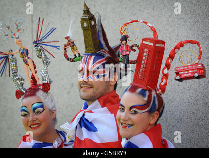 Pulsipher Haar Skulpturen Stockfoto