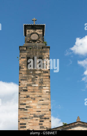 Caledonia Straße Kirche von Alexander griechischen Thomson, Glasgow, Schottland, Vereinigtes Königreich, Stockfoto