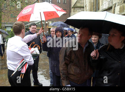 Jorvik Center Feiertag Besucher Stockfoto