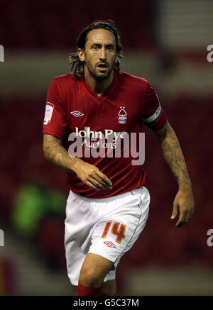 Fußball - vor der Saison freundlich - Nottingham Forest / West Bromwich Albion - City Ground. Jonathan Greening im Nottingham Forest Stockfoto