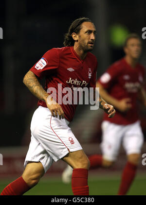 Fußball - vor der Saison freundlich - Nottingham Forest / West Bromwich Albion - City Ground. Jonathan Greening im Nottingham Forest Stockfoto