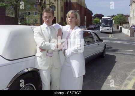 Stand-Publicity-Gag Stockfoto