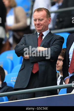 Fußball - Barclays Premier League - Manchester City V Southampton - Etihad Stadium Stockfoto