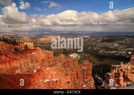 Südwestliche Landschaft im Bryce-Canyon-Nationalpark Stockfoto