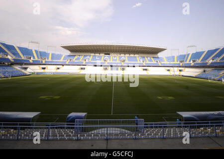 Fußball - Pre Season freundlich - Malaga CF V Everton - La Rosaleda Stadium Stockfoto