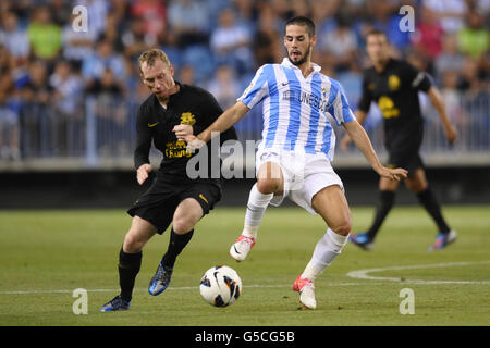 Fußball - Pre Season freundlich - Malaga CF V Everton - La Rosaleda Stadium Stockfoto