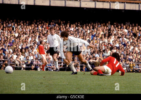 Fußball - Watney Cup - Final - Derby County gegen Manchester United Stockfoto