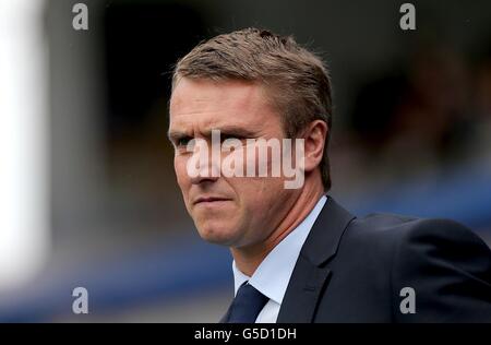 Fußball - npower Football League Championship - Birmingham City / Charlton Athletic - St Andrews. Lee Clark, Stadtmanager von Birmingham Stockfoto