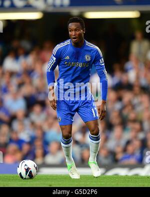 Fußball - Barclays Premier League - Chelsea gegen Reading - Stamford Bridge. John Obi Mikel, Chelsea Stockfoto