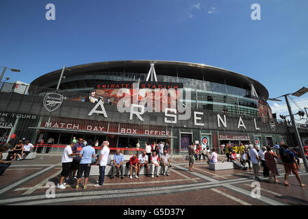 Fußball - Barclays Premier League - Arsenal V Sunderland - Emirates Stadium Stockfoto