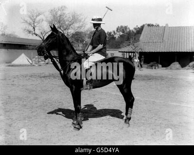 DER PRINZ VON WALES: INDIEN 1922 Stockfoto