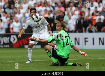 Fußball - Barclays Premier League - Swansea City V West Ham United - Liberty Stadium Stockfoto