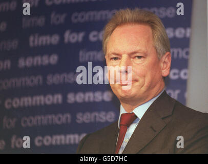 London-Wahl 2001 Tory Maude Stockfoto