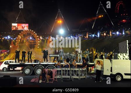 Olympischen Spiele in London - Tag 16 Stockfoto