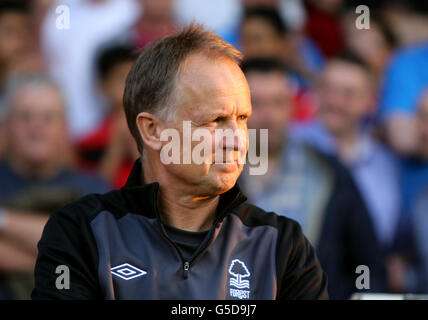 Nottingham Forest Manager Sean O'Driscoll vor dem Vorsaison-Freundschaftsspiel am City Ground, Nottingham. Stockfoto