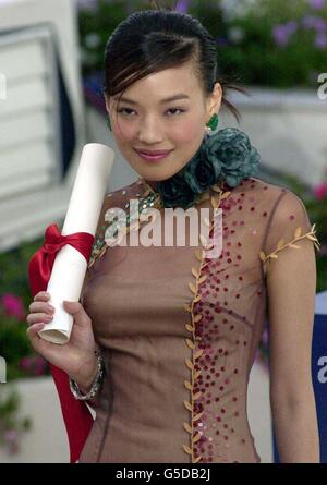 Cannes Shu Qi Stockfoto