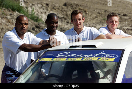 Fahren 4 x 400-Relais Stockfoto