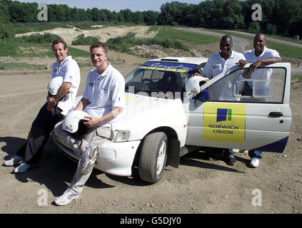 4 x 400 Relais Driving Stockfoto