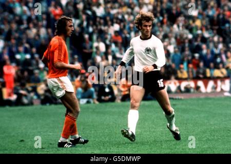 Fußball - 1974 FIFA World Cup West Germany - Finale - Westdeutschland / Niederlande - Olympiastadion, München Stockfoto