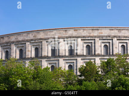 Kongresshalle, Reichsparteitagsgelände, NSDAP Rallye Gelände, Nürnberg, Mittelfranken, Franken, Bayern, Deutschland Stockfoto