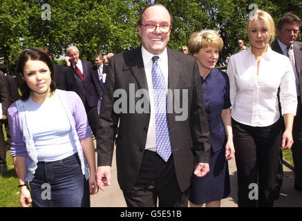 Tory Führung Ancram Stockfoto