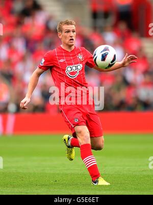 Fußball - Barclays Premier League - Southampton / Manchester United - St Marys Stadium. Steven Davis, Southampton Stockfoto