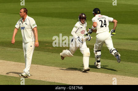 Cricket - LV County Championship - Division One - Tag 3 - Surrey V Nottinghamshire - das Oval Stockfoto