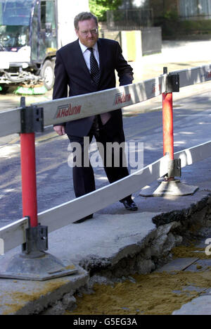 John Spellar / Kings Cross neue pilot Scemes Stockfoto