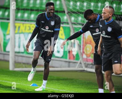 Fußball - England Trainingseinheit Stockfoto