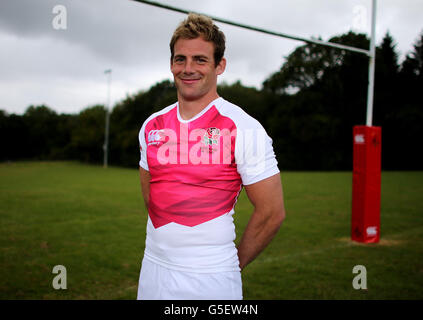 Rugby-Union - England Kit Launch - Drybrook Rugby Club Stockfoto