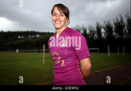 Rugby-Union - England Kit Launch - Drybrook Rugby Club Stockfoto