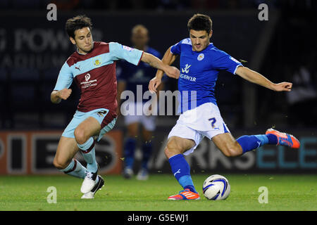 Fußball - Npower Football League Championship - Leicester City V Burnley - King Power Stadium Stockfoto