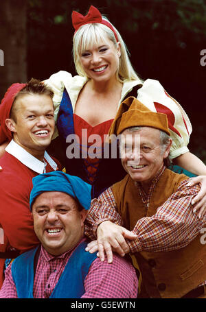 Letitia Dean Snow white Stockfoto