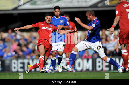 Fußball - Npower Football League Championship - Ipswich Town V Charlton Athletic - Portman Road Stockfoto